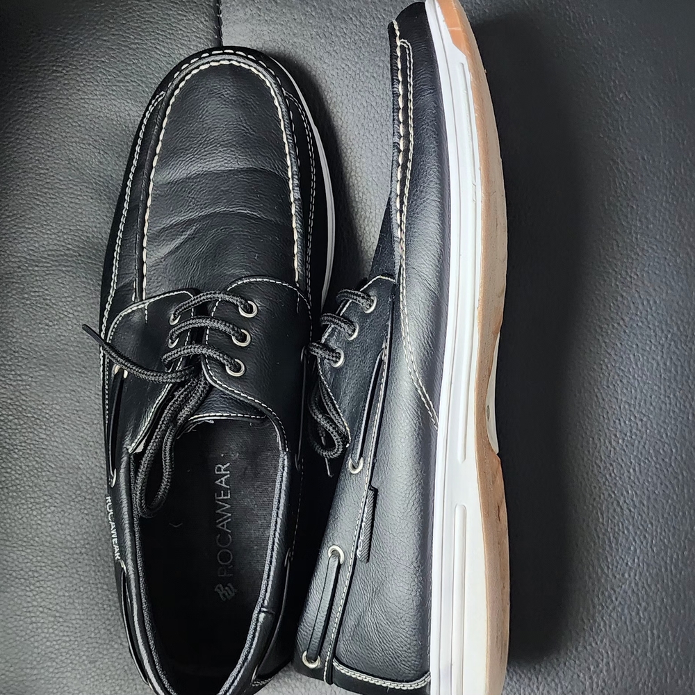 Men's Black Leather Shoes
